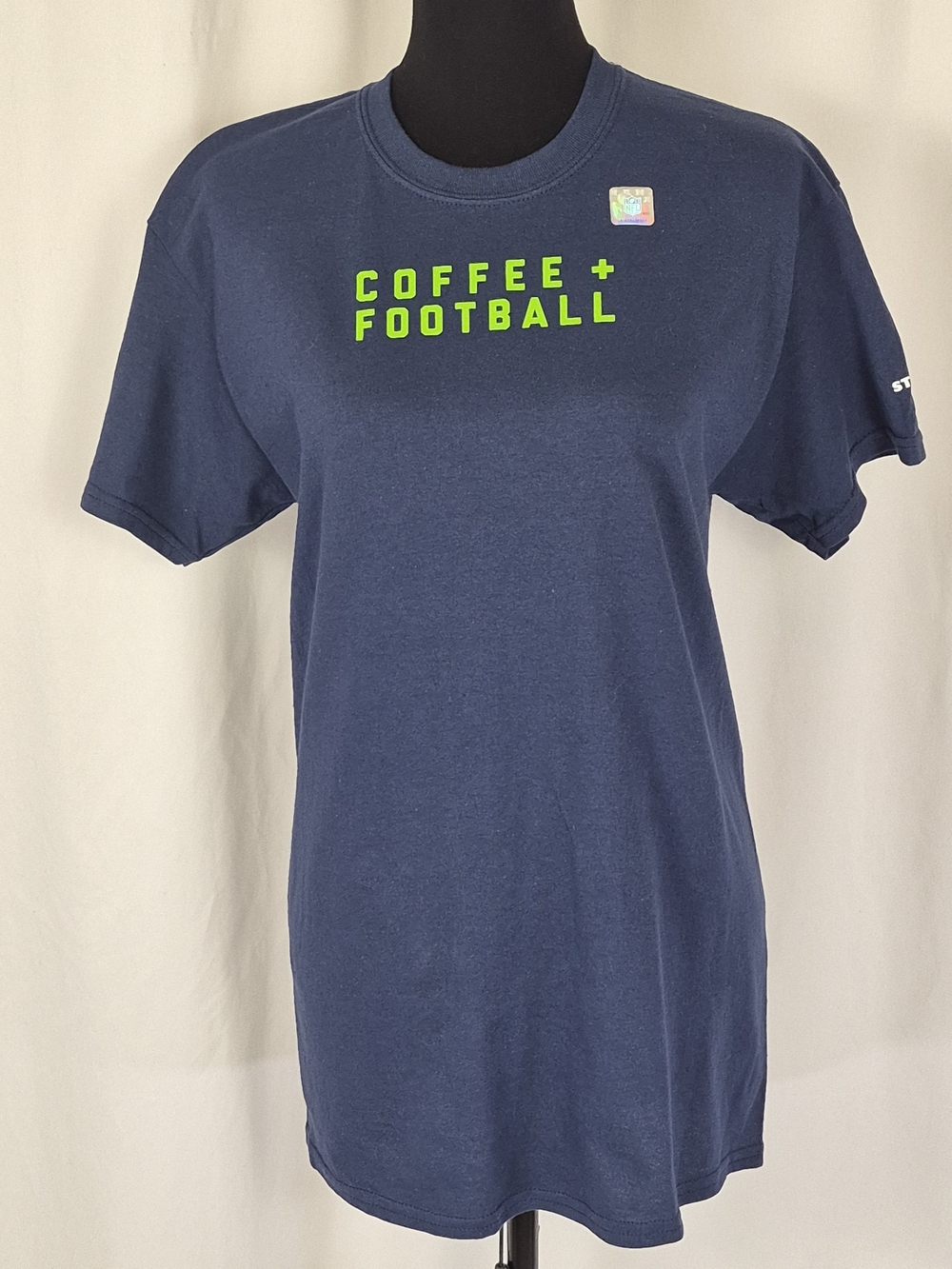 Starbucks + Seattle Seahawks "Coffee + Football" 2017 Partner Only T-Shirt - M